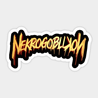 Nekrogoblikon logo Sticker